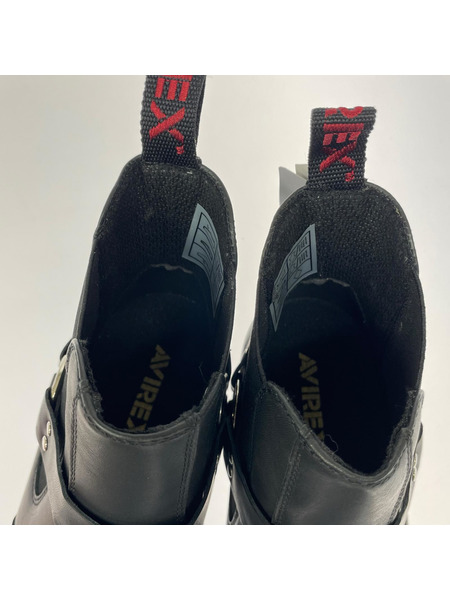 AVIREX ブーツ DESTROYER サイドゴアブーツ ブラック(26.5㎝)