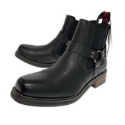 AVIREX ブーツ DESTROYER サイドゴアブーツ ブラック(26.5㎝)