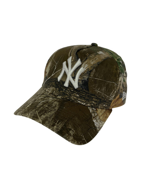 NEW ERA×BEAMS 9FORTY A-Frame Camo Cap キャップ リアルツリーカモ