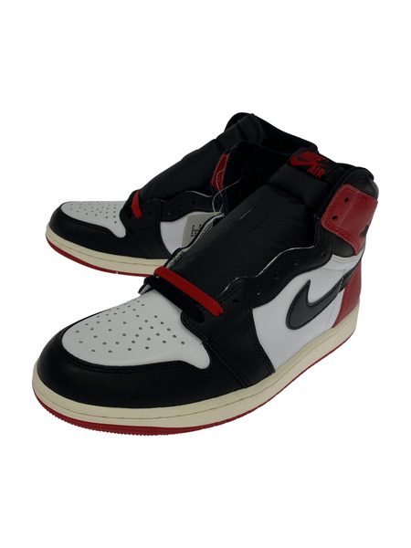 NIKE スニーカー Retro High OG Black Toe Reimagined