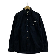 THE NORTH FACE 長袖シャツ 24AW L/S NUPTSE SHIRT S 黒