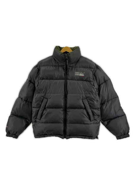 FIRST DOWN ダウンジャケット リバーシブルダウンジャケット