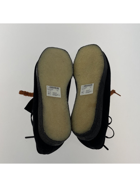 Clarks Wallabee BLACK SUEDE 42