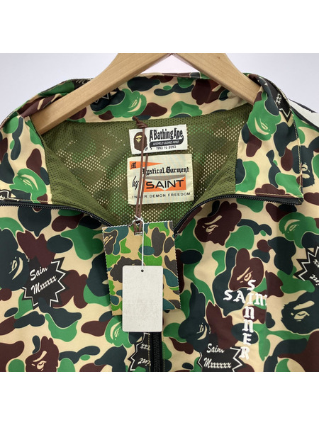 SAINT MICHAEL ジャケット ×A Bathing Ape/24ss/track jacket/L[値下]