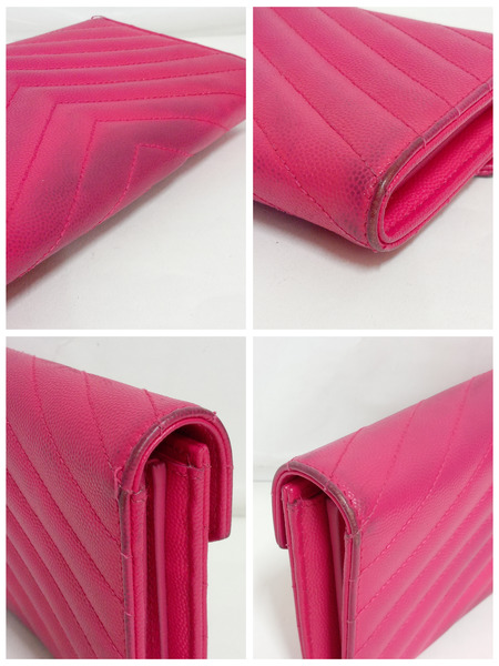 YSL/二つ折り長財布