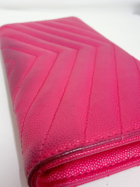 YSL/二つ折り長財布