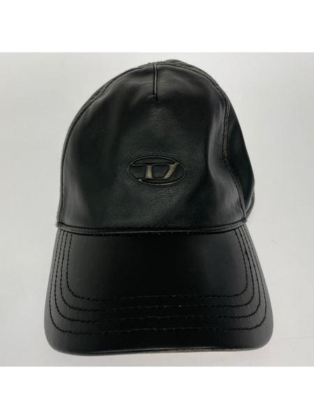 DIESEL キャップ C-HEATHER/ベースボールキャップ/擦レ加工