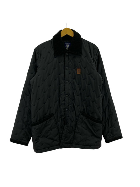 A BATHING APE エイプスタ キルティングジャケット M 黒 1860-140-015