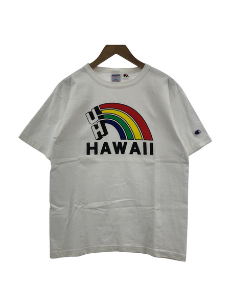 Champion University of Hawaii S/S カットソー 白