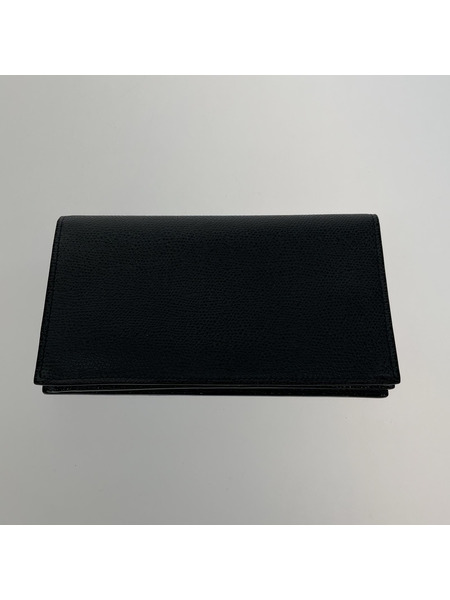 Valextra V8l70 WALLET 14CC WITH COIN HOLDER 2ツ折リ長財布