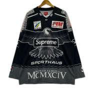 Supreme 長袖Tシャツ・カットソー Eagle Moto hockey jersey