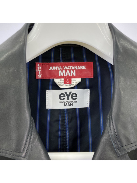 eYe JUNYA WATANABE MANｘLevi's レザージャケット Ｓ