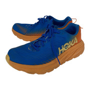 HOKA ONE ONE M RINCON3 ローカットスニーカー ブルー/オレンジ (28.0cm)