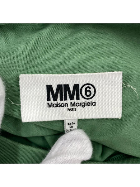 MM6 半袖Tシャツ・カットソー MM6 MAISON MARGIELA S/S TEE GREEN