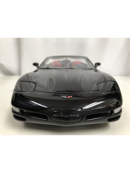 1/18スケールカー シボレーコルベット 1998 コンバーチブル ブラック