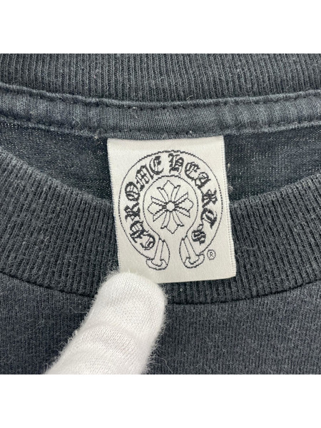 CHROME HEARTS 長袖Tシャツ・カットソー L/S Print Tee BLK S