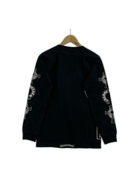 CHROME HEARTS 長袖Tシャツ・カットソー L/S Print Tee BLK S