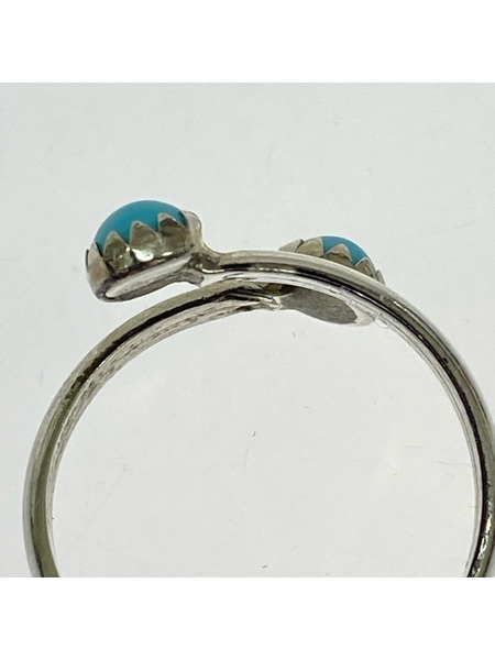 リング・指輪 ターコイズリング 刻印入リ ＃8