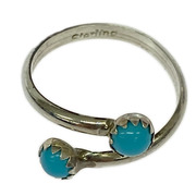 リング・指輪 ターコイズリング 刻印入リ ＃8