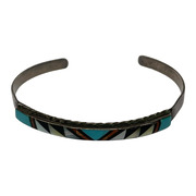 ブレスレット・バングル ZUNI族 カラーストーン バングル R.B.