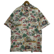 reyn spooner×PEANUTS S/S アロハシャツ (XL)