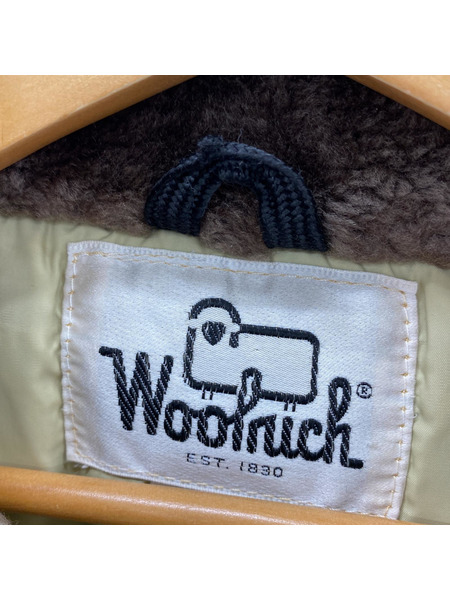 WOOLRICH 70s/襟ファー付キ中綿ジャケット L