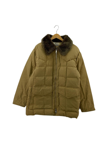 WOOLRICH 70s/襟ファー付キ中綿ジャケット L