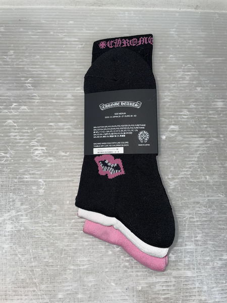 CHROME HEARTS×MATTY BOY SOCKS-PPO-U-SPORT 3PAIR 3足セット
