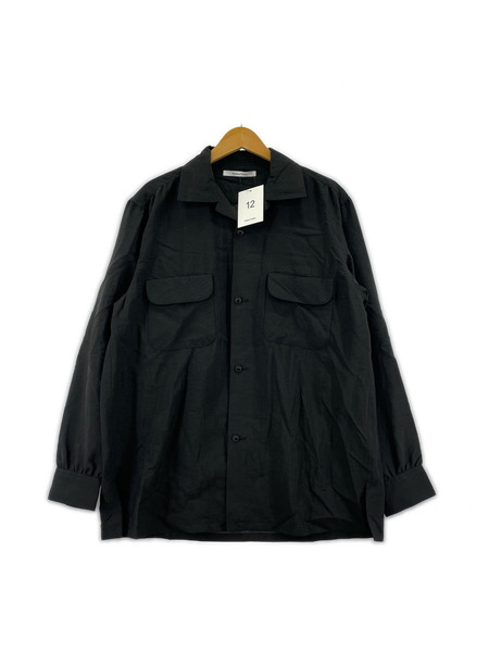 Product Twelve 26SS Silk Nylon Work Shirt 2 黒 26SS-PSH05[値下]