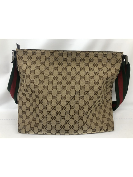 GUCCI 189751 GGキャンバス ショルダーバッグ