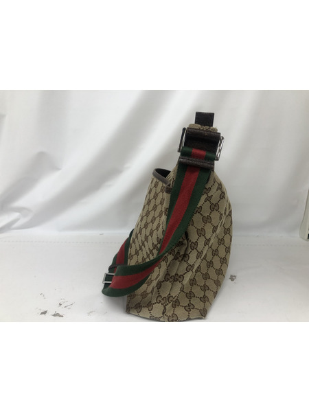 GUCCI 189751 GGキャンバス ショルダーバッグ