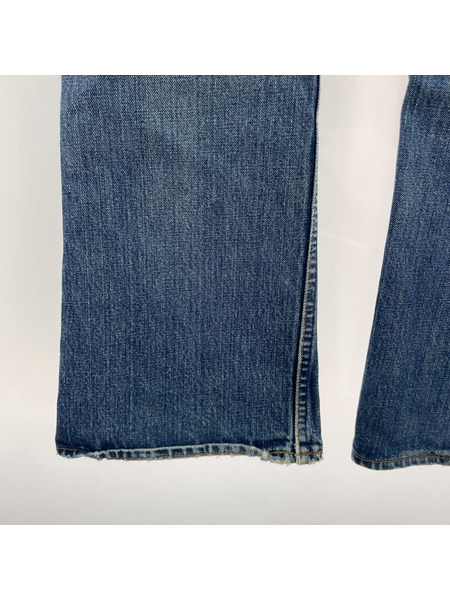 70s Levi's646 裏ボタン62 SCOVILL デニムパンツ フレア W34