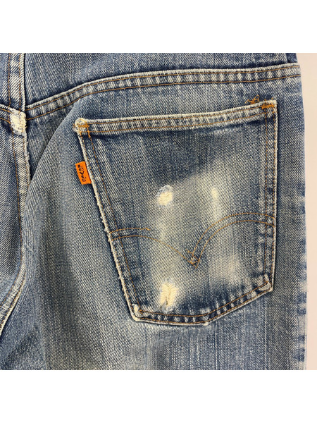 70s Levi's646 裏ボタン62 SCOVILL デニムパンツ フレア W34