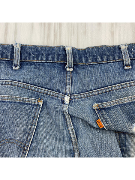 70s Levi's646 裏ボタン62 SCOVILL デニムパンツ フレア W34