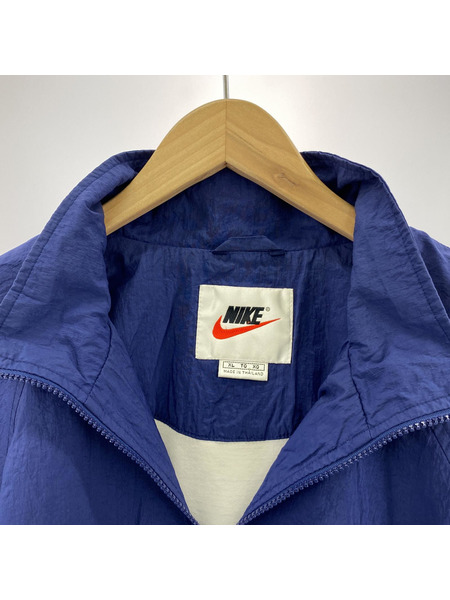 90s nike nylon jacket ネイビー XL