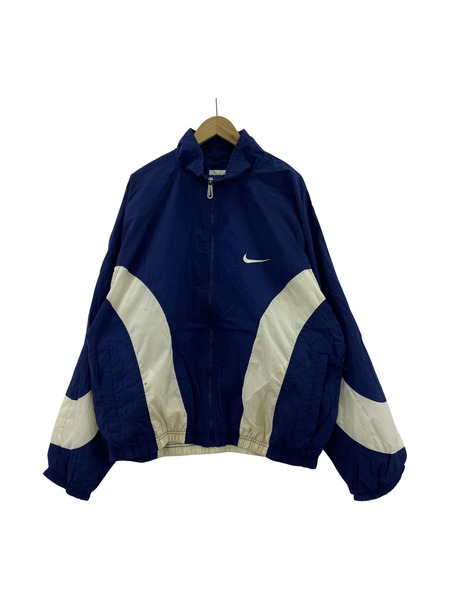 90s nike nylon jacket ネイビー XL