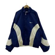 90s nike nylon jacket ネイビー XL