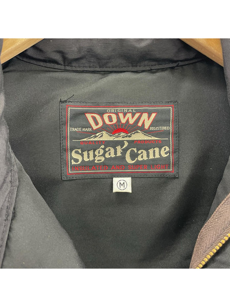 SUGAR CANE ダウンベスト レザーヨークダウンベスト (M) SC12340