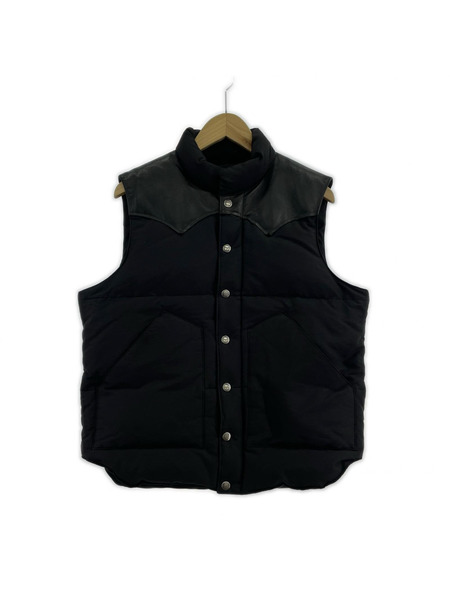 SUGAR CANE ダウンベスト レザーヨークダウンベスト (M) SC12340