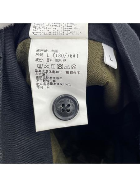 A BATHING APE パンツ チノパン (W35) 黒[値下]