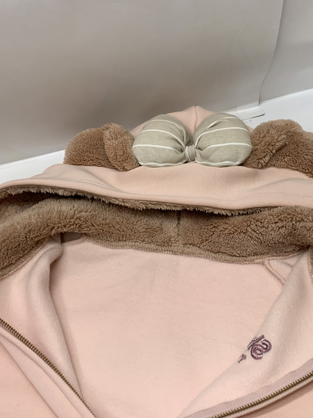東京ディズニーシー  シェリーメイ パーカー ピンク Lサイズ Tokyo DisneySea Duffy and Friends ダッフィー＆フレンズ 裏起毛パーカー