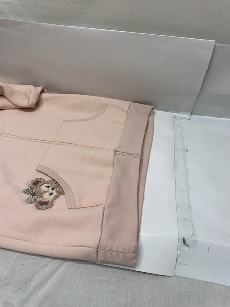 東京ディズニーシー  シェリーメイ パーカー ピンク Lサイズ Tokyo DisneySea Duffy and Friends ダッフィー＆フレンズ 裏起毛パーカー