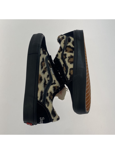 VANS×Supreme Leopard Old Skool/27.0cm