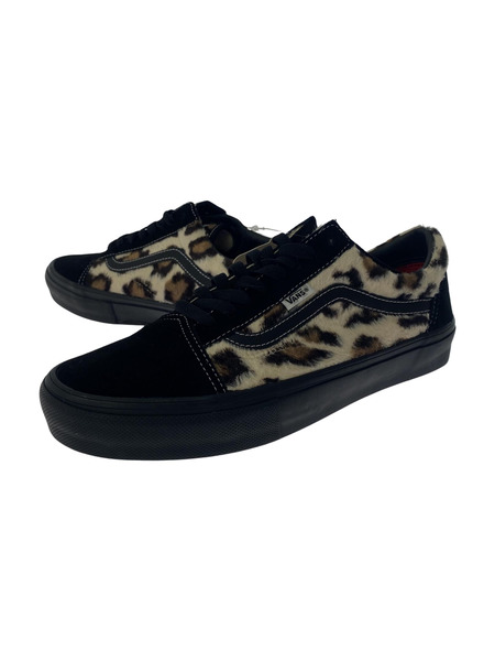 VANS×Supreme Leopard Old Skool/27.0cm