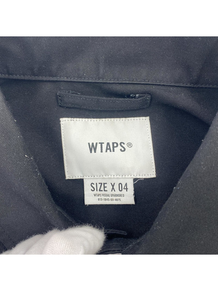 WTAPS ジャケット ミリタリージャケット　黒　無地[値下]