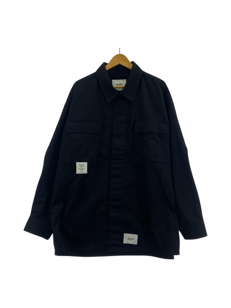 WTAPS ジャケット ミリタリージャケット　黒　無地[値下]