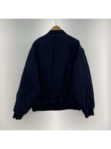 Eddie Bauer ブルゾン・ジャンパー 90S MA-1 ネイビー (M)