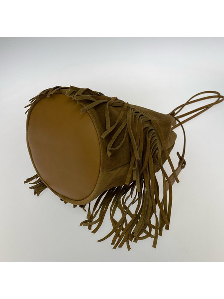 marco masi ハンドバッグ フリンジ/ブラウン