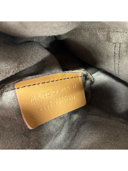 marco masi ハンドバッグ フリンジ/ブラウン