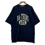 A BATHING APE Vネックカットソー/XL